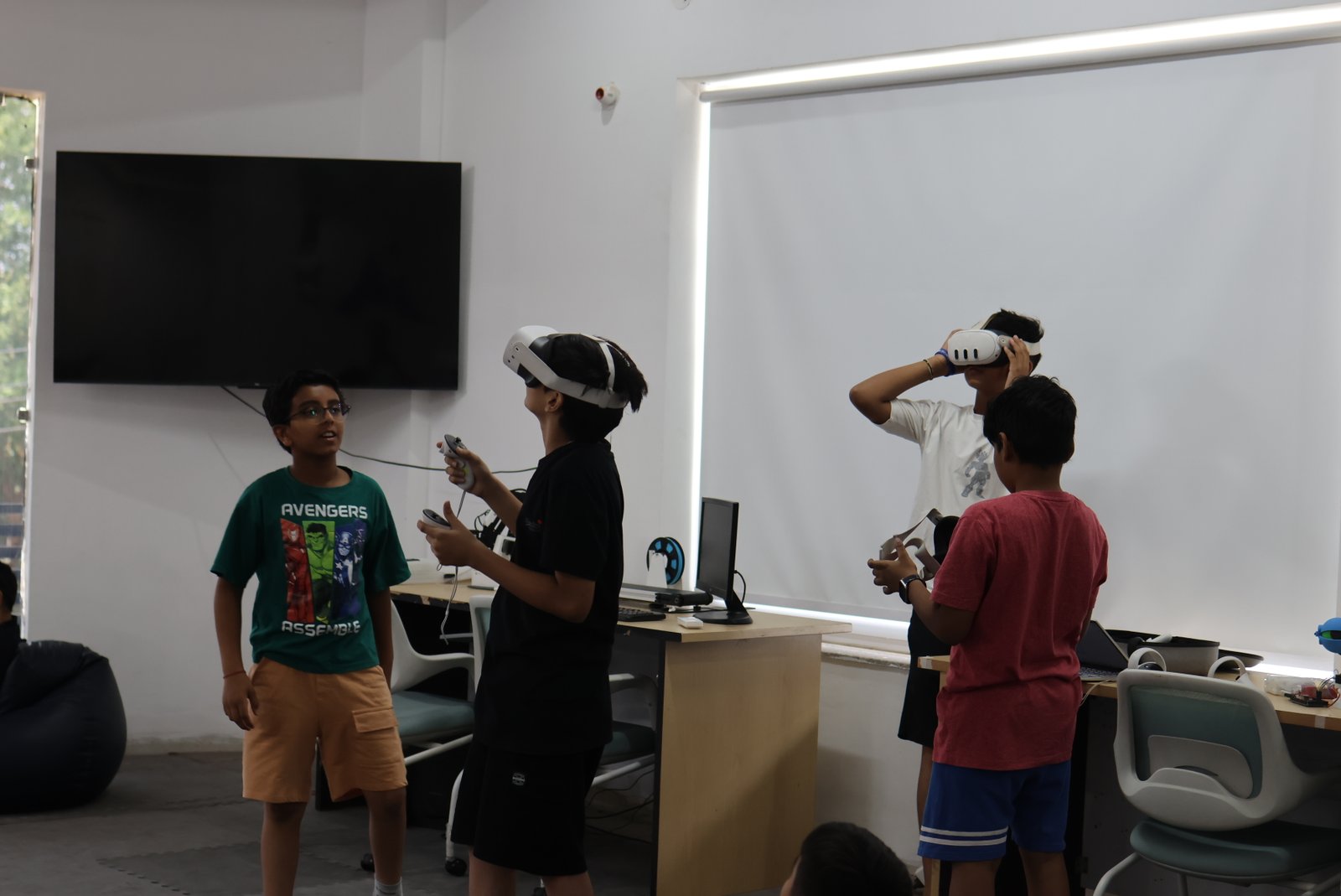 MittyVerse AR VR and gaming program lab session Gurugram Sector 85